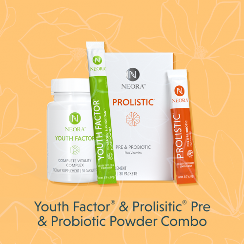 Youth Factor & Prolistic Pre & Probiotic Powder Combo