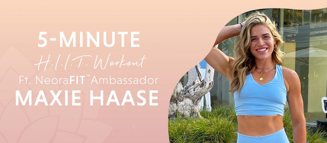 5 HIIT Moves in 5 Minutes featuring Maxie Haase