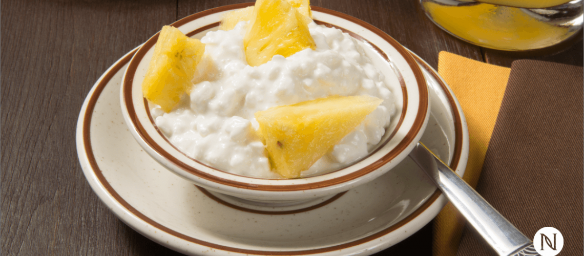 Cottage Cheese & Pineapple Chunks