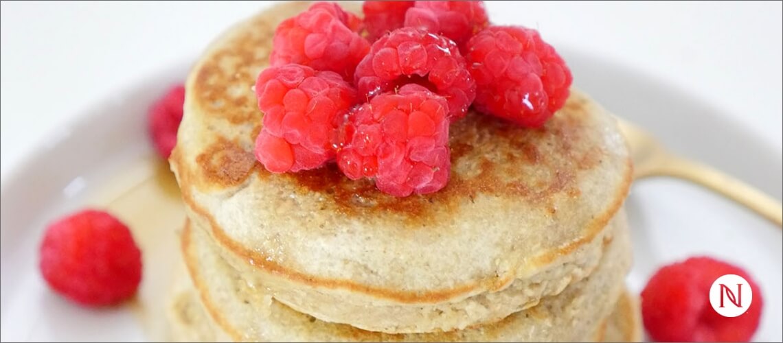 5-Ingredient NeoraProtein Pancakes