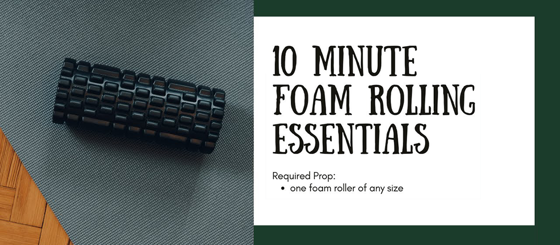 Foam Rolling Essentials Workout featuring Adriana Lee