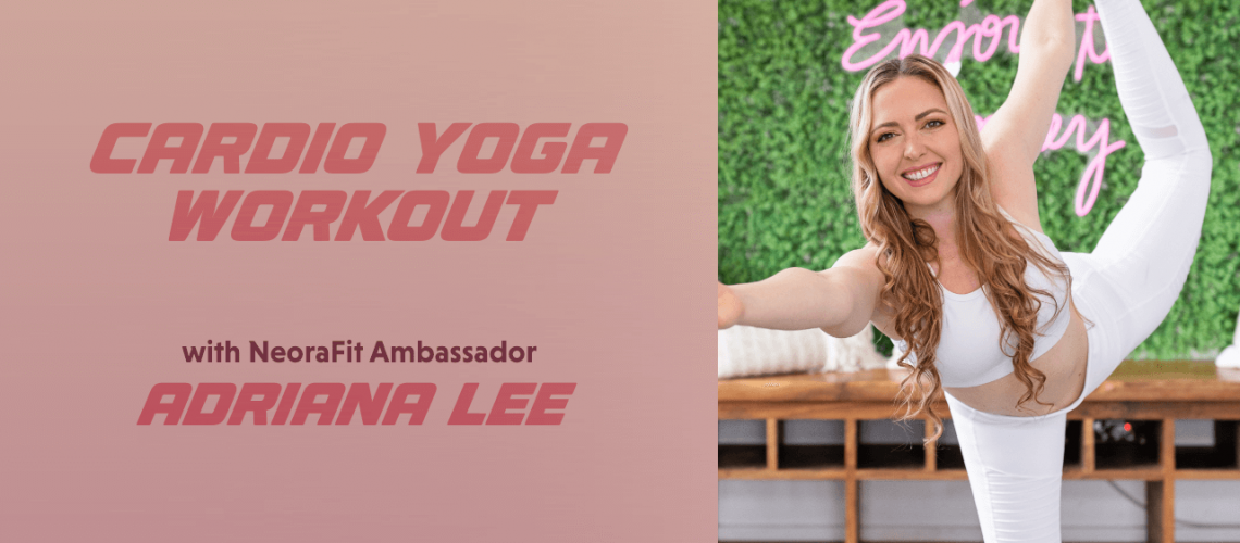 Cardio Yoga Workout featuring Adriana Lee