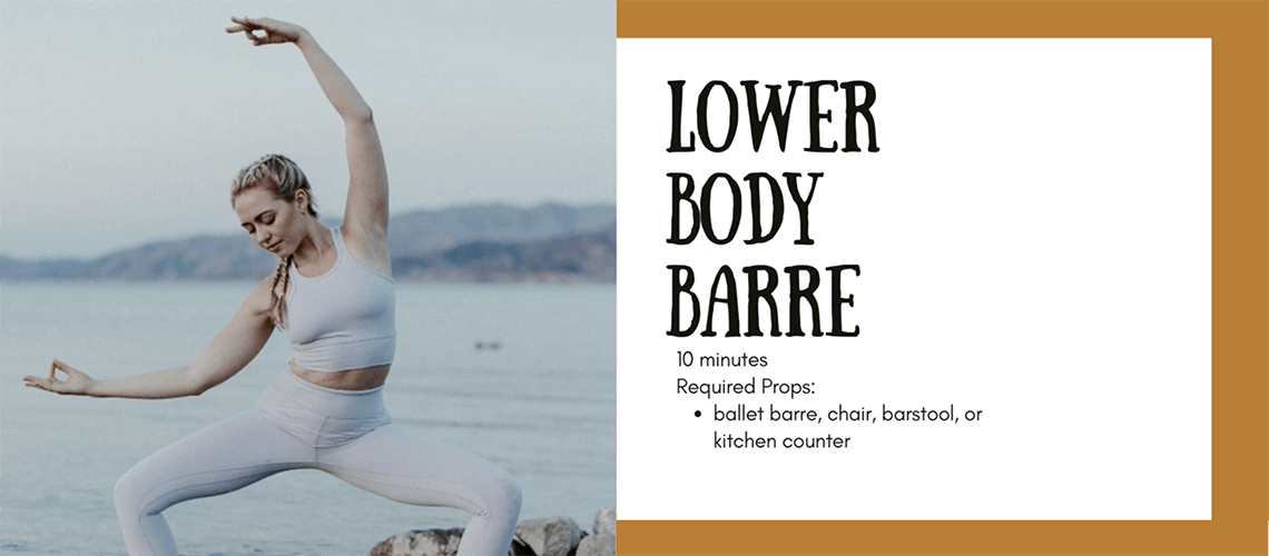 Lower Body Barre Workout featuring Adriana Lee
