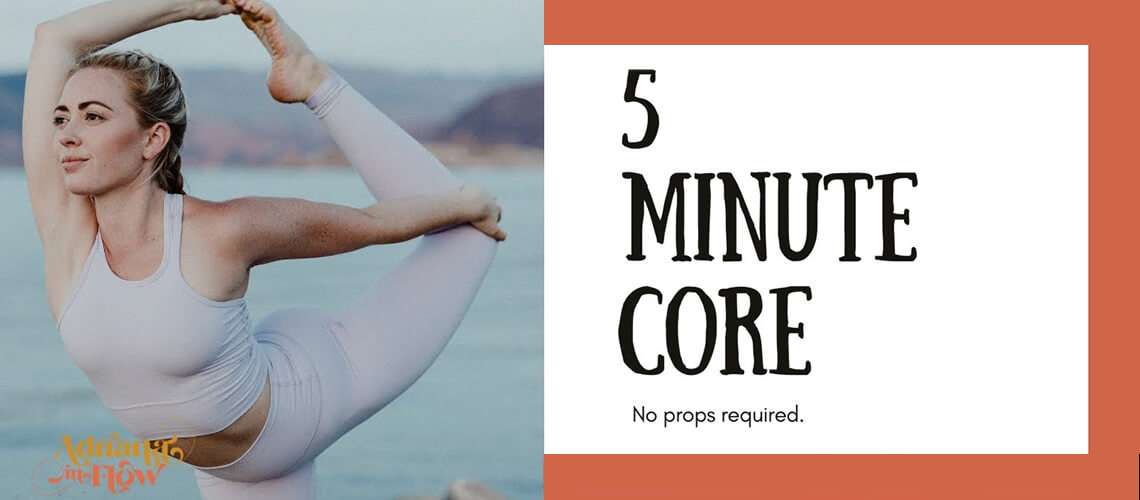 5 Minute Core with Adriana Lee