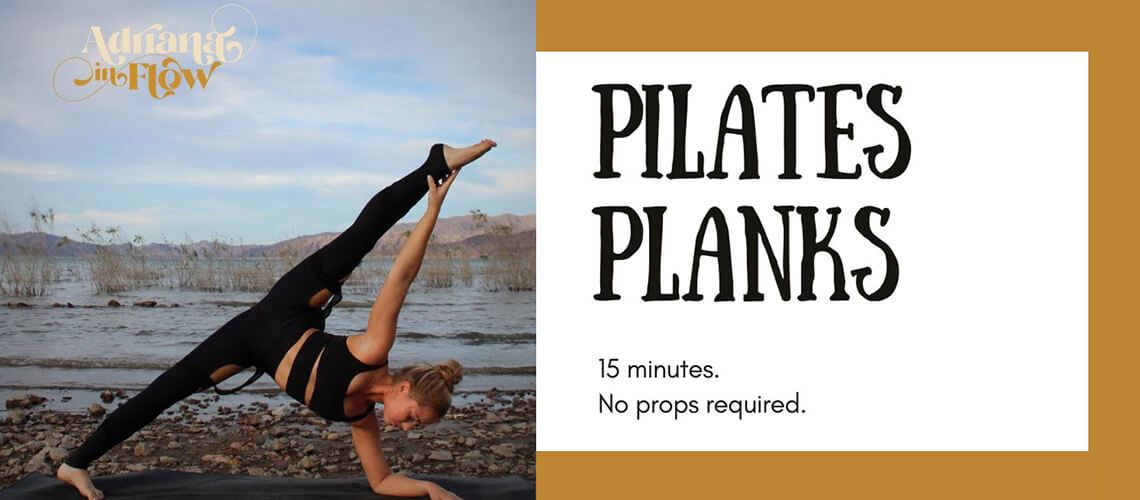 Pilates Planks Workout with Adriana Lee
